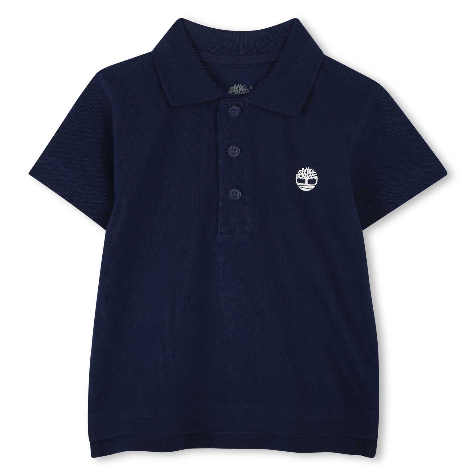 Timberland Pique Short Sleeves Polo Shirt 2-4Y